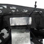 Dior Oak Split Fisherman Bucket Hat Trotter Contrast L Black — view 7