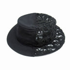 Dior Oak Split Fisherman Bucket Hat Trotter Contrast L Black — view 5