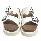Dior Quake Leather Sandals Platform Shoes 37 White — view 4