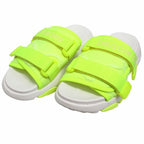 Dior D Wonder Slide Sandals Logo Belt Platform Shoes 38 Yellow — view 4