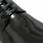 Celine Era Leather Short Boots Lace Up Shoes Hedi Slimane 36 Black — view 8