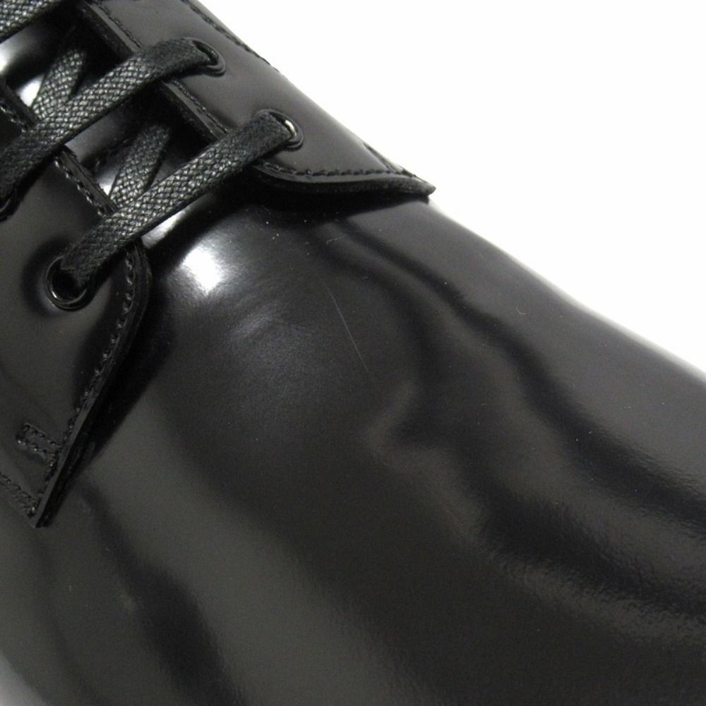 Celine Era Leather Short Boots Lace Up Shoes Hedi Slimane 36 Black — view 8