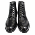 Celine Era Leather Short Boots Lace Up Shoes Hedi Slimane 36 Black — view 4