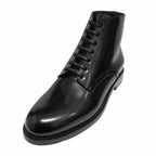 Celine Era Leather Short Boots Lace Up Shoes Hedi Slimane 36 Black — view 3