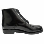Celine Era Leather Short Boots Lace Up Shoes Hedi Slimane 36 Black — view 2