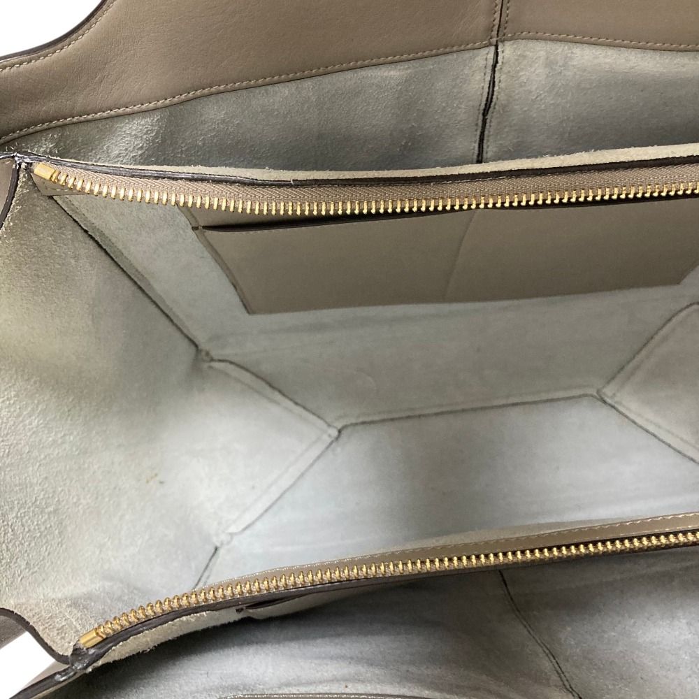 Celine Phoebe Philo Era Trifold Tote Bag Gray — view 7