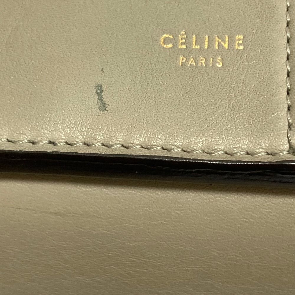 Celine Phoebe Philo Era Trifold Tote Bag Gray — view 9