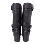 Dior Biker Cannage Low Boot Boots Black — view 5