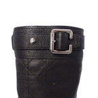Dior Biker Cannage Low Boot Boots Black — view 7