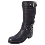 Dior Biker Cannage Low Boot Boots Black — view 2