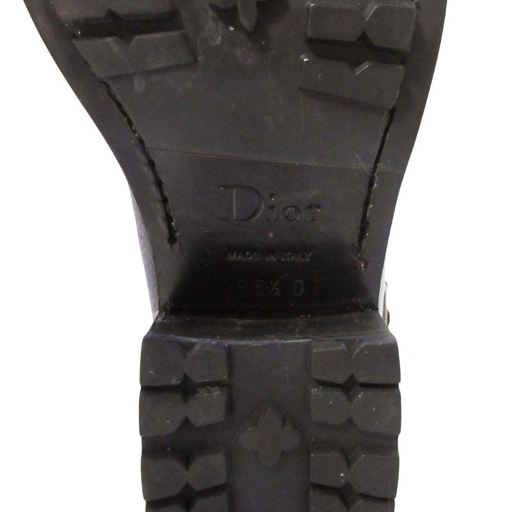 Dior Biker Cannage Low Boot Boots Black — view 9