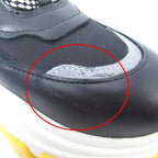 Prada Block Sneakers Volume Sole Low Top Platform Shoes Logo 37.5 Black — view 8