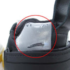 Prada Block Sneakers Volume Sole Low Top Platform Shoes Logo 37.5 Black — view 7