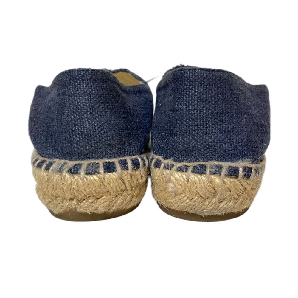 Chanel 14c CC Logo Espadrilles 35 Navy — view 3