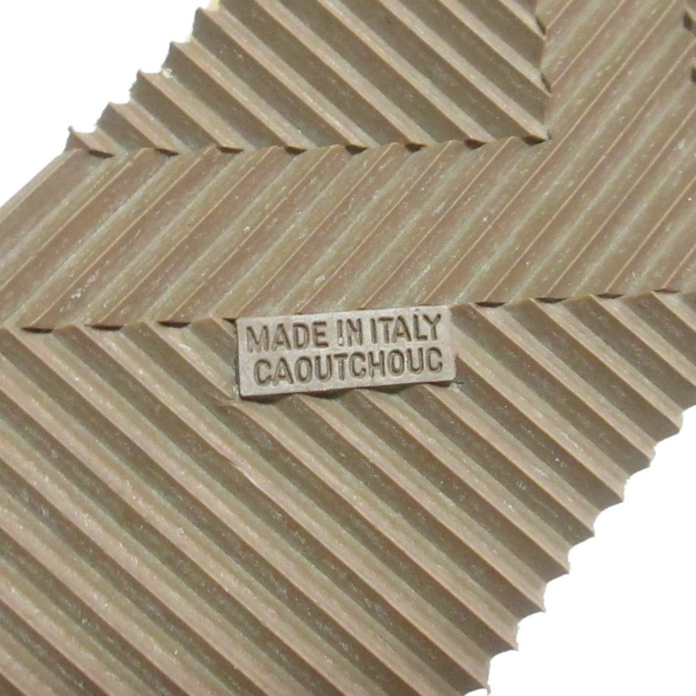 Hermes Quick Leather Canvas Sneakers 35 Camel — view 8
