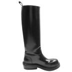 Bottega Veneta Fireman Long Boots Shoes Leather 36 Black — view 4
