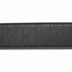 Dior Oblique Perforated Leather Belt Reversible CD Logo Silver Black — view 4