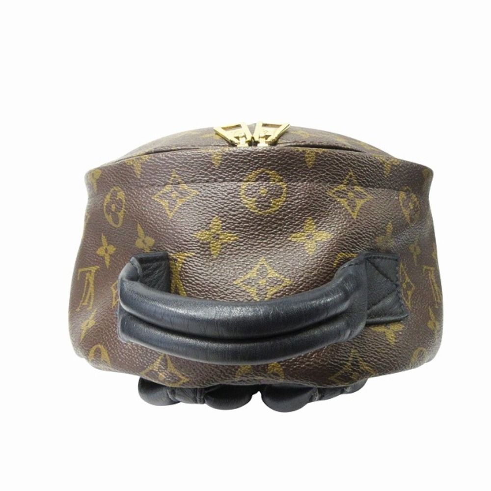 Louis Vuitton Palm Springs Backpack PM Monogram Brown — view 5