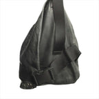 Bottega Veneta Perforated Messenger Bag Shoulder Intrecciato Black — view 3