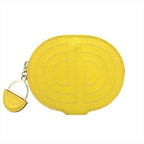 Hermes in the Loop Coin Case Wallet Purse Card Chaine D'ancre Leather Yellow — view 2