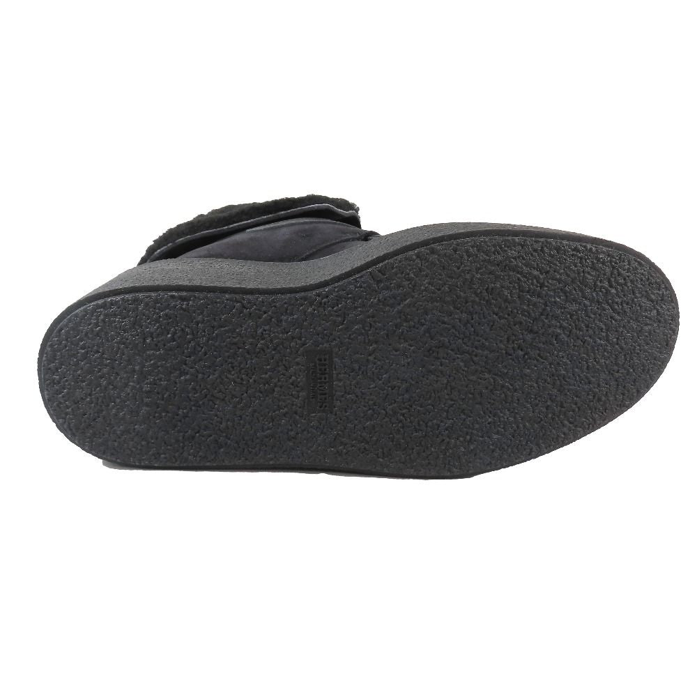 Hermes Vovelore Shearling Boots Platform 2-Way Shoes 36 Black — view 7