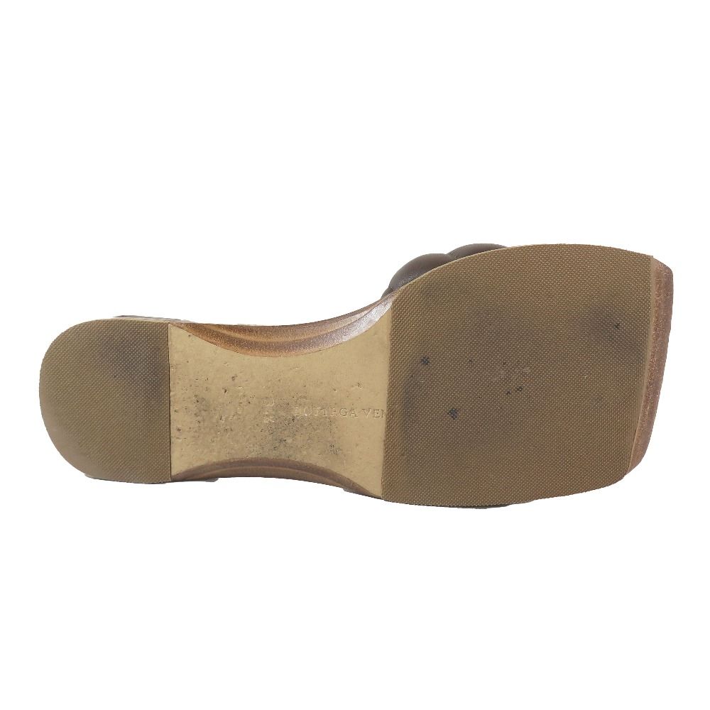 Bottega Veneta Intrecciato Leather Slides Padded Sandals Quilted Shoes — view 6