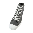 Hermes Express Nylon High Cut Sneakers Shoes Logo 40.5 Gray — view 4