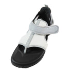 Hermes Giorno Sandals Shoes Technical Jersey Velcro 42.5 Gray Black — view 4