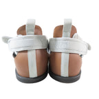 Hermes Giorno Sandals Shoes Technical Jersey Velcro 42.5 Gray Black — view 5