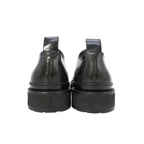 Louis Vuitton Monogram Davis Shoes Thick Sole Platform Lace Up Leather — view 4