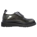 Louis Vuitton Monogram Davis Shoes Thick Sole Platform Lace Up Leather — view 5