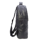 Chanel CC Logo Quilted Backpack Purse Black — view 4