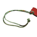 Hermes Petit Beaver Bag Charm Epsom Leather Animal Gray Red — view 5