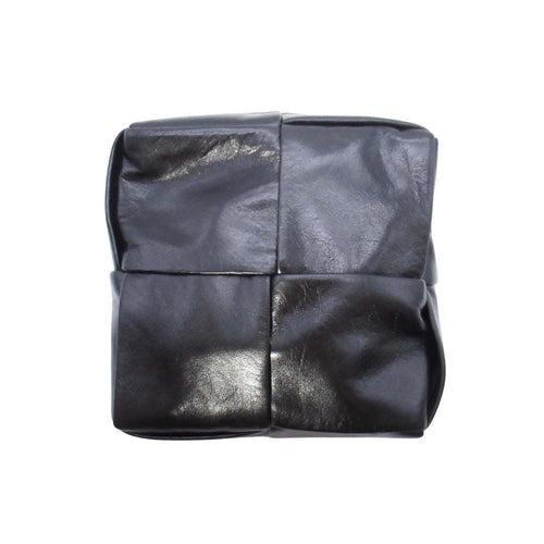 Bottega Veneta Maxi Intrecciato Leather Cassette Belt Pochette Pouch 95 cm Black — view 2