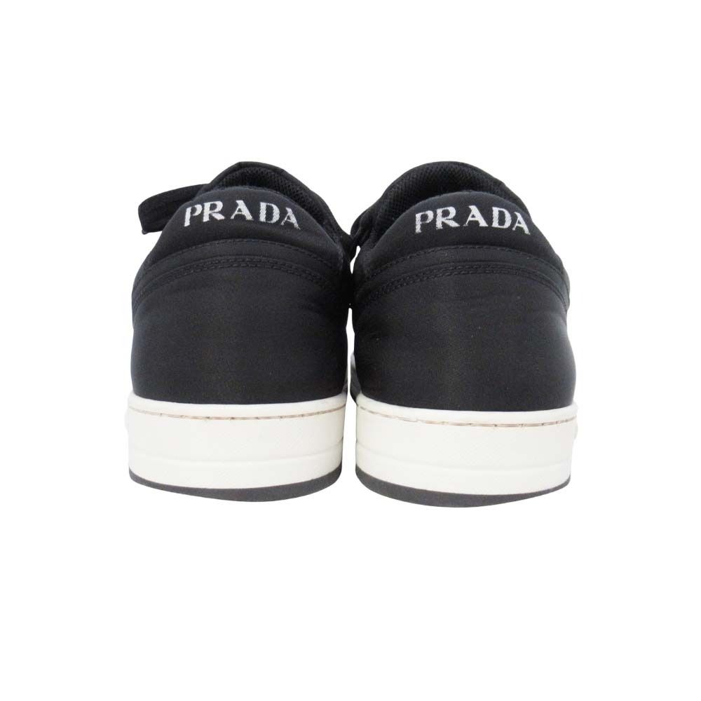 Prada Re-Nylon Triangle Logo Sneakers Shoes Plate 7 Black — view 3