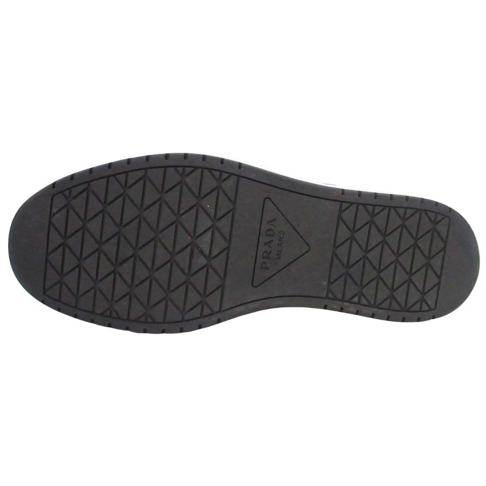 Prada Re-Nylon Triangle Logo Sneakers Shoes Plate 7 Black — view 5