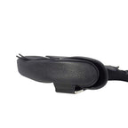 Dior Saddle Bag Crossbody Gray Calfskin Purse Black — view 4