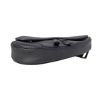 Dior Saddle Bag Crossbody Gray Calfskin Purse Black — view 5