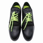 Louis Vuitton Dress Shoes Derby Logo Drost Lace Leather 6 Black — view 3