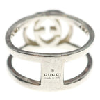 Gucci Interlocking Ring 925 Sterling Silver — view 2