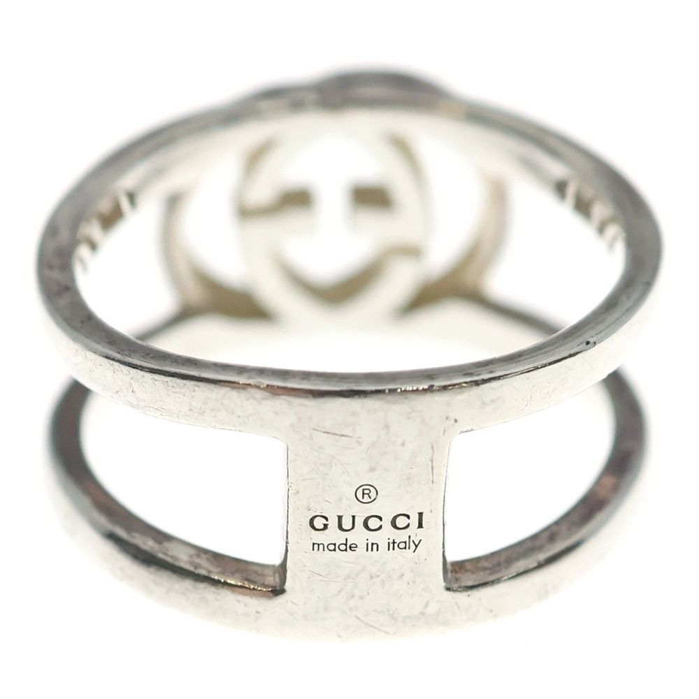 Gucci Interlocking Ring 925 Sterling Silver — view 2