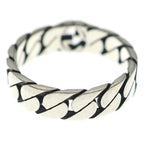 Gucci Interlocking Wide Ring Silver — view 2