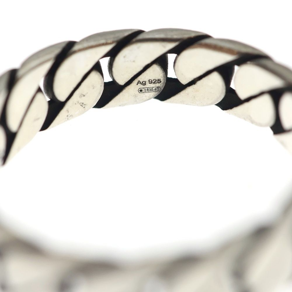 Gucci Interlocking Wide Ring Silver — view 7