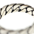 Gucci Interlocking Wide Ring Silver — view 7