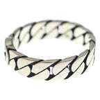 Gucci Interlocking Wide Ring Silver — view 5