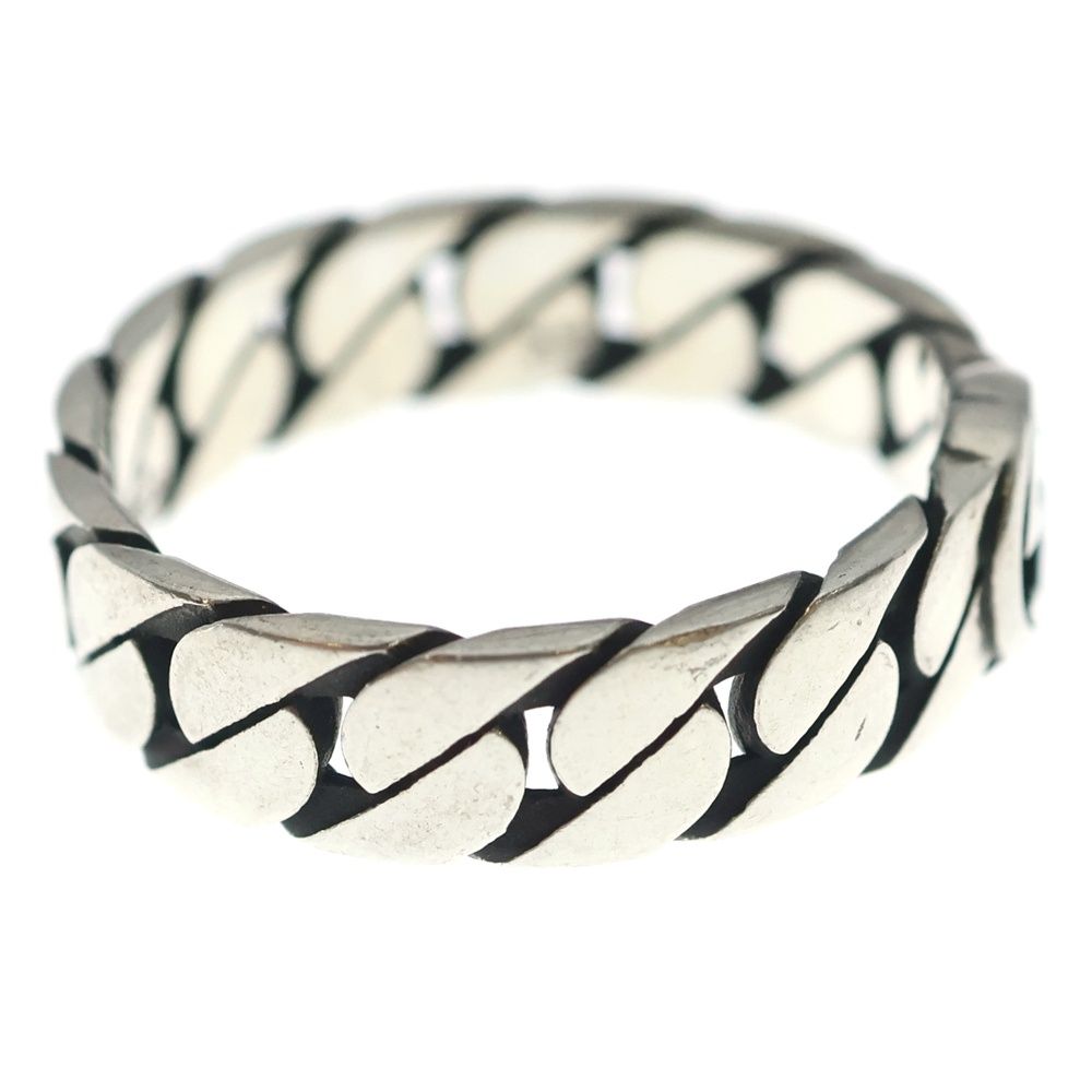 Gucci Interlocking Wide Ring Silver — view 4