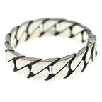 Gucci Interlocking Wide Ring Silver — view 4
