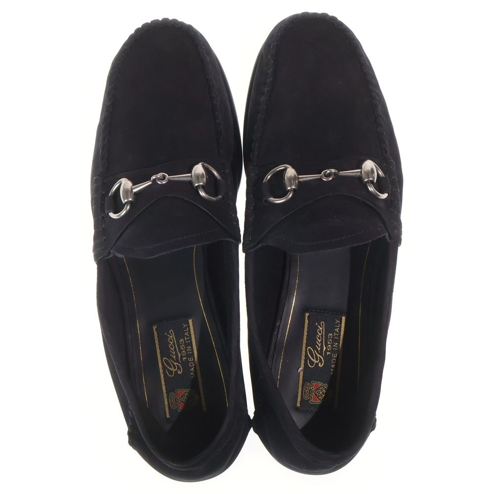 Gucci Horsebit Loafer Leather Loafers Low Cut Shoes Black — view 4