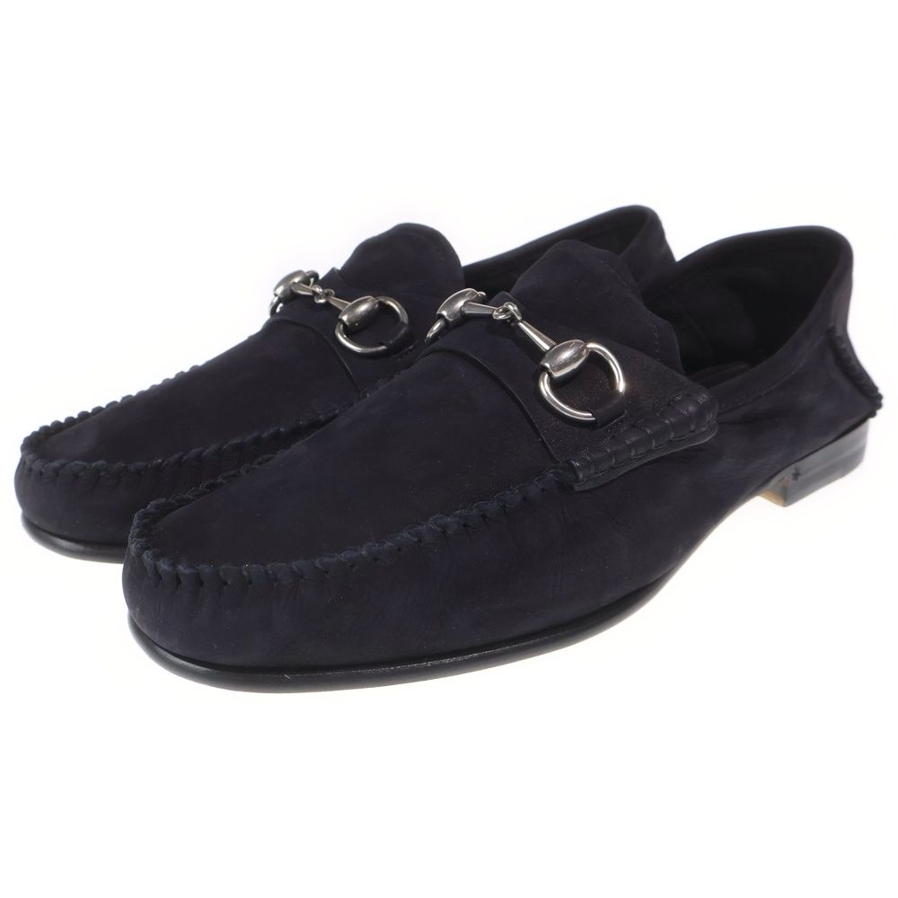 Gucci Horsebit Loafer Leather Loafers Low Cut Shoes Black — view 2