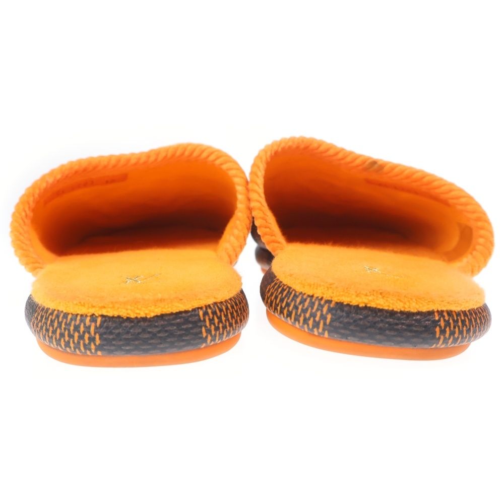 Louis Vuitton Palace Line Damier Mule Sandals Brown — view 3